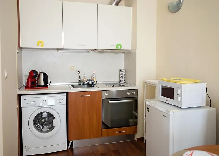 Beachfront Bliss-1br Sea View Flat In Golden Sands By Flat Mаnаger Lägenhet Varna